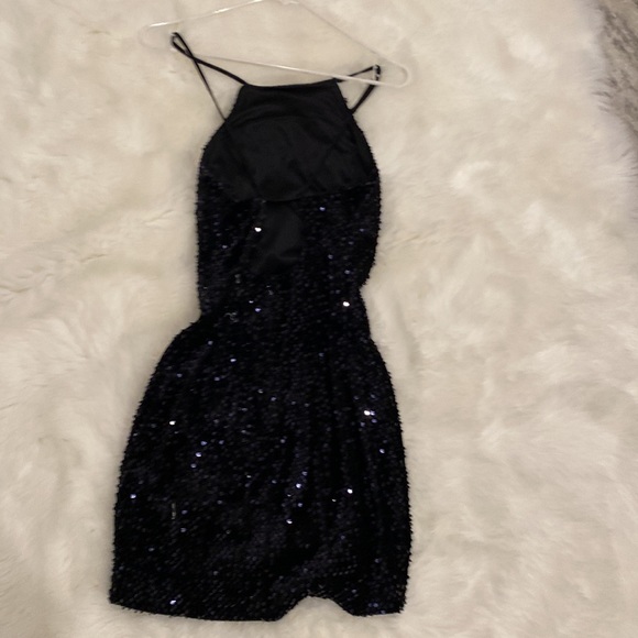 Express black sequin dress - Picture 2 of 3